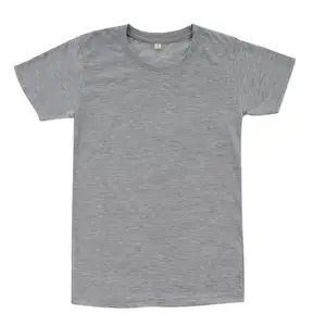 昇華と転写のための空白のポリエステルTシャツ高品質タイ製半袖クイックドライTシャツメンズTシャツトップス