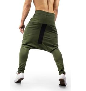 Men Drop Crotch Pants <b>Pantaloon</b> Fashionable Regular Wear Drop Crotch Pants 100% Cotton fleece Pants - Product Image 1