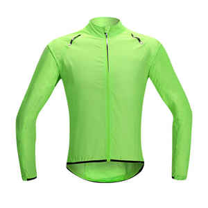 Chaqueta de ciclismo personalizada para adultos, cortavientos de poliéster a prueba de viento - Product Image 4