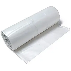 20 'x 100' 6ミルClear Construction Film Plastic Poly Sheeting