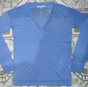 Pulls décontractés à col rond et manches longues pour femmes, en polyester/coton, surplus de marques, stock du Bangladesh - Product Image 1