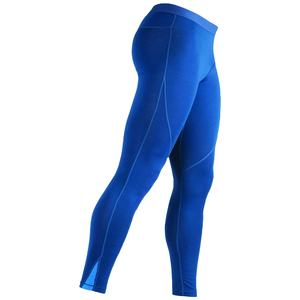 Quick Dry Four Way Stretch Workout Leggings Custom Contrast Men Compression Pants - Product Image 1
