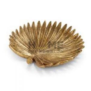 ถาดโลหะทองเหลืองชุบดีไซน์เนอร์สำหรับเสิร์ฟทุกฤดูอุปกรณ์สำหรับอาหารค่ำของตกแต่งห้องครัวสำหรับซัพพลายเออร์ขายส่ง - Product Image 1