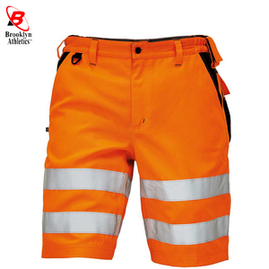 Pantalones cortos de seguridad reflectantes, ropa de trabajo con estampado personalizado, visibilidad, oem - Product Image 6