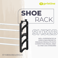 Meuble à chaussures moderne extensible en métal, 1 niveau, autoportant, gain de place, organisateur de rangement pour salon