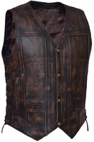 Blouson de moto vintage en cuir véritable et peau de mouton, imperméable, respirant, épais, grande taille, avec patchwork personnalisé pour l'hiver