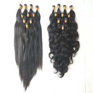 Extensiones de cabello humano indio remy, pelo sin procesar con cutícula Virgen sin procesar - Product Image 2
