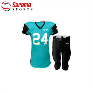 Uniformes de Fútbol Americano con Logotipo Personalizado, Nuevo Diseño, Transpirables, Tallas Grandes, Diseño en Blanco para Imprimir, Personaliza el Tuyo Propio, 100% Poliéster - Product Image 1