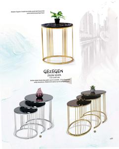 TABLE basse en noyer de salon très design, de luxe, moderne, brillant, meuble de salon - Product Image 4