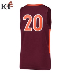 Camiseta de Baloncesto Personalizada de Alta Calidad para Hombre, Color Sólido, Secado Rápido, Cuello en V, Manga Corta, 100% Poliéster, Transferencia Térmica - Product Image 6