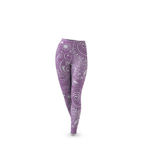Mallas deportivas de alta calidad para mujer, pantalones de Yoga de cintura alta, para entrenamiento, realce de glúteos, Fitness, gimnasio, sublimación personalizada - Product Image 6
