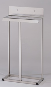 Support de filtre à eau manuel à deux étages de type sur pied en acier inoxydable 304 de 20 pouces Big Blue - Product Image 2