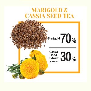 Home Cafe Style Beverage Korean Traditional Tea Marygold & Cassia Seed Tea Bag Korean Manufactured - Product Image 1