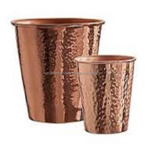 Jardinière en métal fer cuivre antique design fantaisie fait main pour la décoration de jardin et de restaurant - Product Image 4