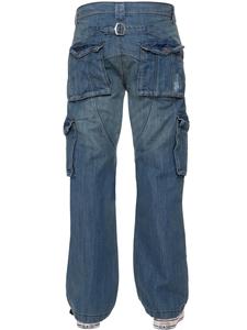 Mens Cargo <b>Jeans</b> Custom Trousers Heavy Duty <b>Work</b> Casual Big Tall Denim Pants for Men Multi Pockets Custom Made <b>Jeans</b> Pants - Product Image 6