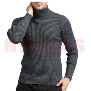 Pulls d'hiver slim fit à col rond pour hommes |   Pull en polaire léger et respirant, anti-plis, grande taille, avec logo personnalisé et impression 3D - Product Image 2