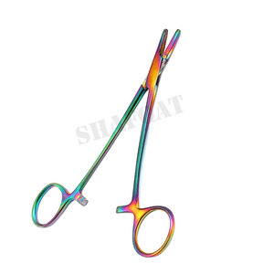 Base de instrumento quirúrgico de soporte de aguja Manual Helsay de 14 cm con inserto de carburo de tungsteno - Product Image 6