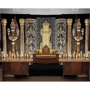 Lujo moderno marroquí y Vintage tema occidental boda recepción escenario decoración gran boda escenario Configuración para fiesta - Product Image 1