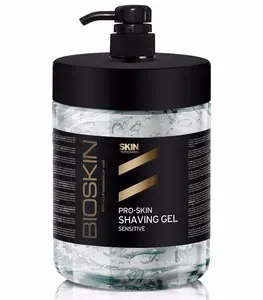 Private Label Transparent Shaving Gel for Sensitive Skins for Good Styling Shaving Male