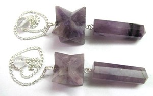 Compre en Línea Péndulos de Amatista Merkaba: Péndulos de Amatista Merkaba en Venta - Product Image 2