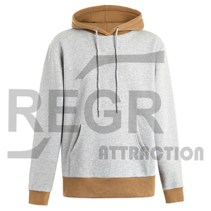 Custom Made Plus Size <b>Lined</b> Knitted Winter Embroidered Pullover Hoodies Casual Apparels - Product Image 1