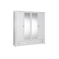 베스트셀러-베트남 문 침실 가구 멜라민 현대 디자인을 가진 나무로 되는 접게된 문 옷장