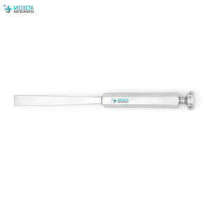 Ostéotome suédois Instrument de ciseau chirurgical orthopédique en acier inoxydable de 205mm de long pour les procédures de coupe d'os - Product Image 5