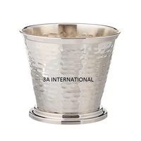 Nouvelle Arrivée Tasse à Café Personnalisée en Acier Inoxydable 350ml Écologique Grande Capacité Faite à la Main Minimaliste Luxe Martelée Compatible Lave-Vaisselle
