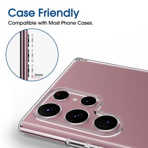 Protezione per Obiettivo Fotocamera 3D 9H in Vetro Temperato e Alluminio, Copertura Completa per <span class=keywords><strong>Samsung</strong></span> Galaxy S22 Ultra - Product Image 3