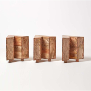 Tables basses de forme croisée avec table basse intelligente en bois massif avec meubles de salon en métal Tables d'extérieur pour la décoration intérieure - Product Image 3