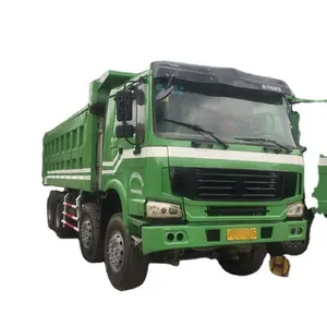 Giá Rẻ 31-50ton Howo Xe Tải Đổ Xe Chở Rác Sử Dụng 8*4 Tipper Xe Tải Cho Doanh Số Bán Hàng