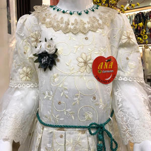 Traje Flapper de algodón para niños, estilo tutú para recién nacidos, diseño de fiesta Salwar Kameez, pakistaní para bebés, venta al por mayor, traje Salwar de algodón - Product Image 2