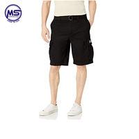 Shorts cargo pour hommes - Grandes tailles, séchage rapide, respirant, coton, tactique, travail, décontracté, avec logo personnalisé
