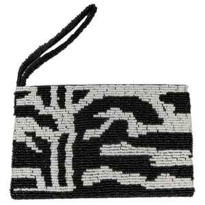 Bolso de hombro de cuentas hecho a mano para mujer, bordado indio de lujo - Product Image 4
