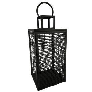 Lanterne décorative en verre revêtu d'oxydation, ornement suspendu en fer et en métal, décoration Unique pour la maison, personnalisé à la main, en vrac - Product Image 6