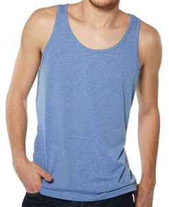 <b>Men</b> Tank Top Wholesale OEM Blank Solid <b>Singlet</b> Made in Pakistan Wholesales Top Quality Tees Gym Sports Workout Shirt - Product Image 4
