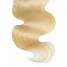 Cheveux humains indiens vierges Remy, en vrac doux, style vague naturelle, double trame, dentelle blonde décolorée, tissage brut simple dessiné - Product Image 3