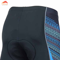 Shorts de cyclisme unisexes de taille plus, design professionnel, rembourrage 3D, extensible dans 4 directions, séchage rapide, écologiques, respirants