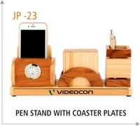 Meilleure vente porte-stylo rectangulaire Surface solide modèle 3D Design pour cadeau d'entreprise bureau utilisation industrielle porte-stylo pour bureau