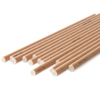 Pailles en papier colorées de haute qualité et écologiques MIT pour fêtes, restaurants et Noël - Design moderne pour usage intérieur/extérieur