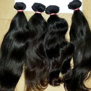 วิกผมคนแท้สำหรับต่อผมมนุษย์100% อินเดียแบบไม่ผ่านการทำสารเคมีกลุ่มผมคนผิวนุ่มตรงอินเดีย - Product Image 2