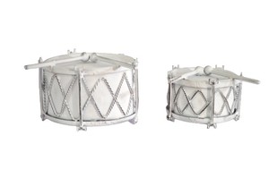 Mesa tie edredón tinte consolador tiedye cubierta edredón-dormitorio decoración de Metal de la vela de hierro tambor mejor venta de decoración de Navidad vela titular de la Decoración de casa de hierro blanco vela tambores - Product Image 3