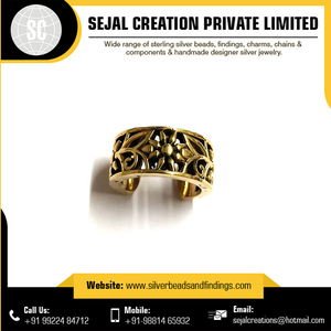 Anillos chapados en oro Tribal de Plata de Ley 925, oro de 14 quilates, oro de 18 quilates, barra de piedra cortada, ajuste de corazón, compromiso de aniversario de boda - Product Image 4