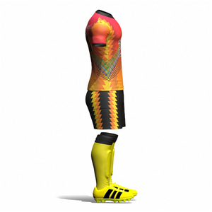 Uniformes de football d'équipe unisexes de qualité supérieure, designs personnalisés, 100% polyester, TROPIC EDGE SPORTS, service OEM - Product Image 3