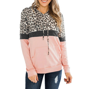 Sudadera con capucha personalizable nueva para invierno y primavera, estilo casual para mujer, con patchwork, corte ajustado, cálida, estilo largo que realza la figura - Product Image 5