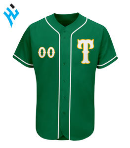 High Quality Short Sleeve Baseball Jersey Front Logo 100%Polyester Sublimated Uniform For <b>Men</b> - Product Image 5