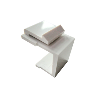 Insert de connecteur Keystone ABS blanc pour utilisation en télécommunications - Product Image 1