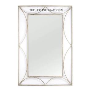 Miroir mural décoratif pour la maison, cadre en aluminium moulé de haute qualité, forme géométrique unique et élégante, vente chaude - Product Image 6