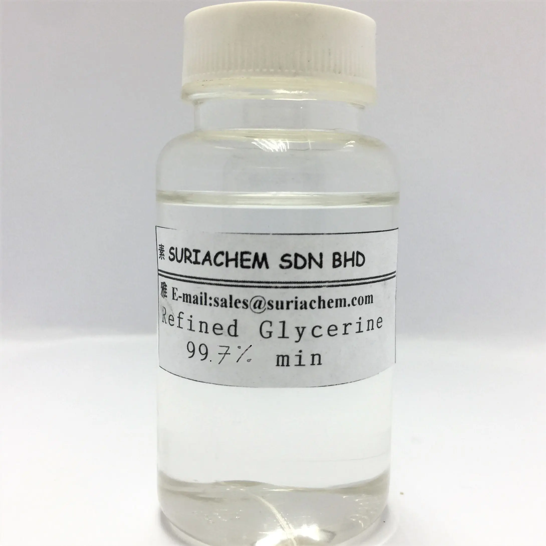 精製されたGlycerine 99.7% Min Halal認定済み