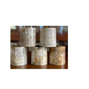 Support de bougie en corne fait main de qualité supérieure, écologique, style classique, décoration de Noël pour la maison, vente en gros au meilleur prix - Product Image 1